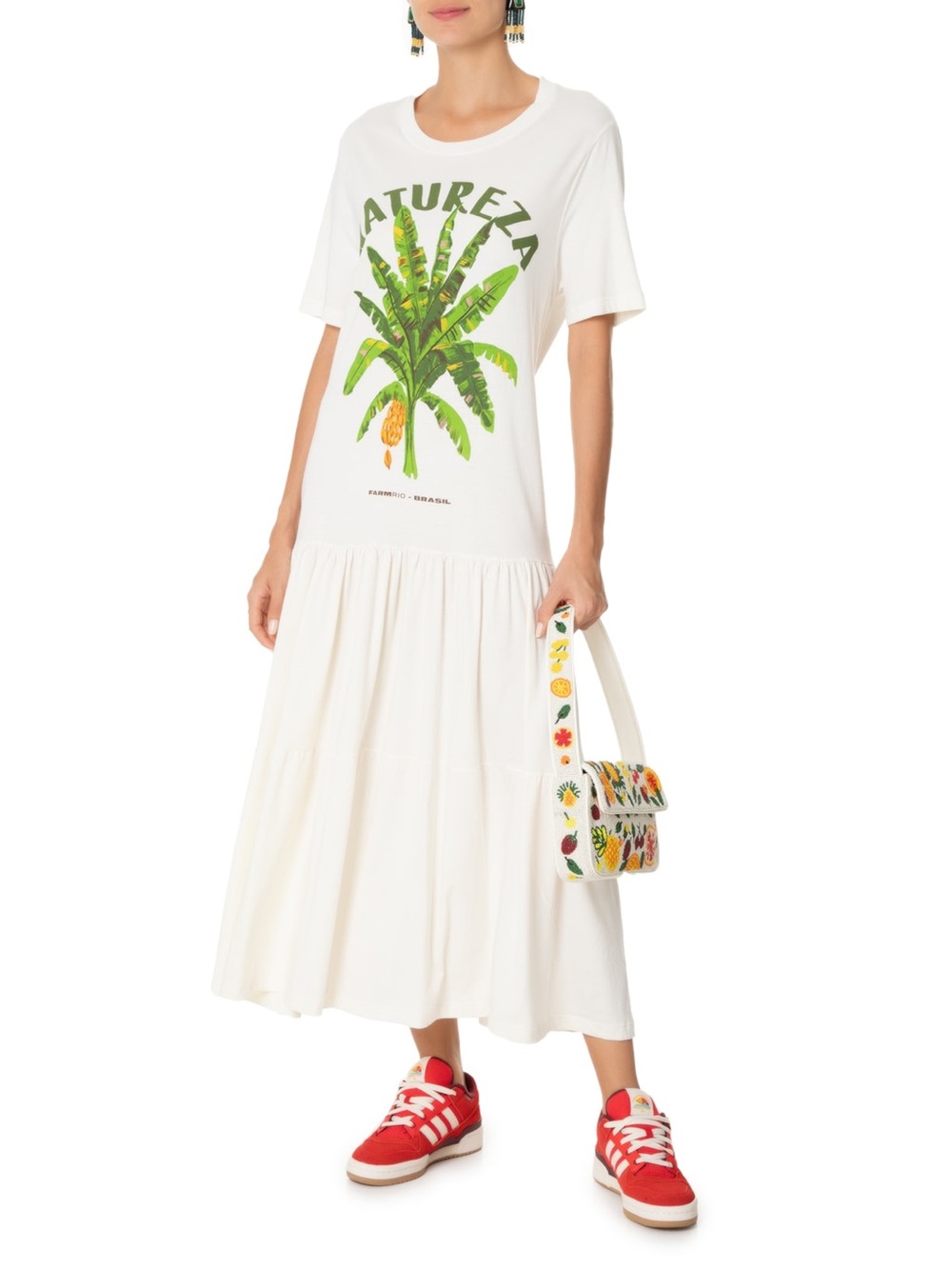 FARM Rio Natureza Banana Tree Dress